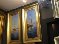 Корабли картина в раме