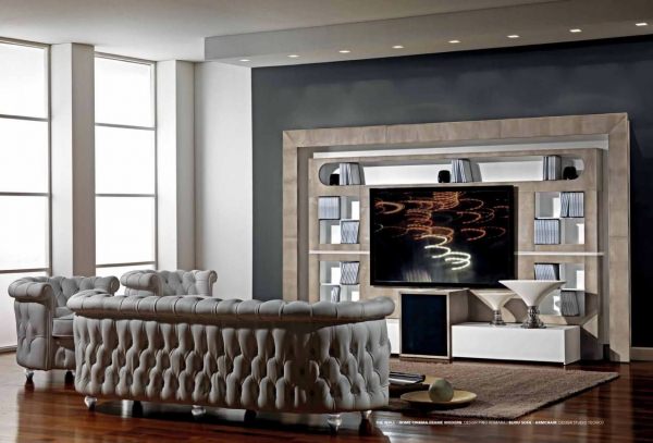 The wall modern